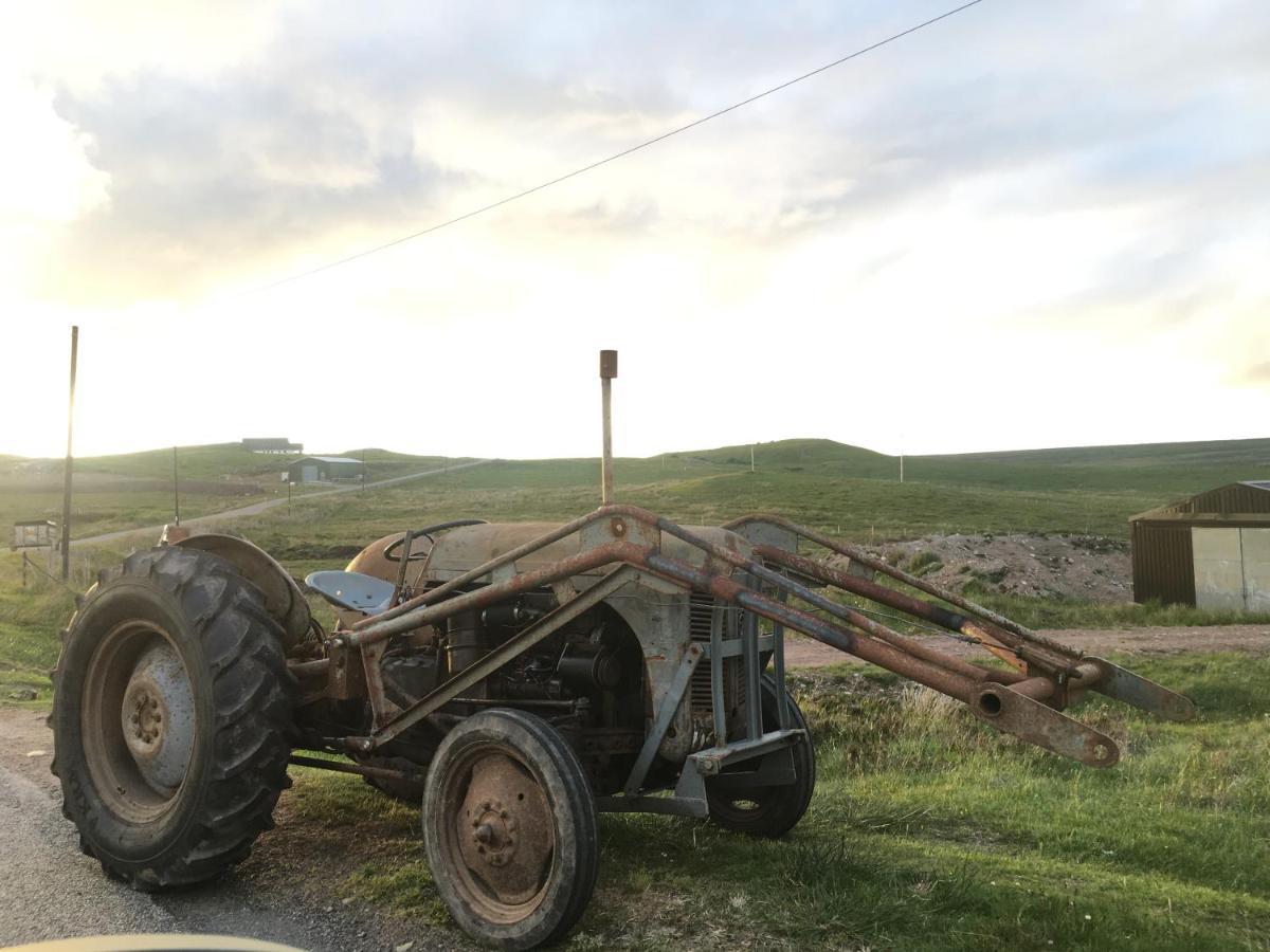 Oldshoremore Eco Crofters Wagon By The Beach מראה חיצוני תמונה